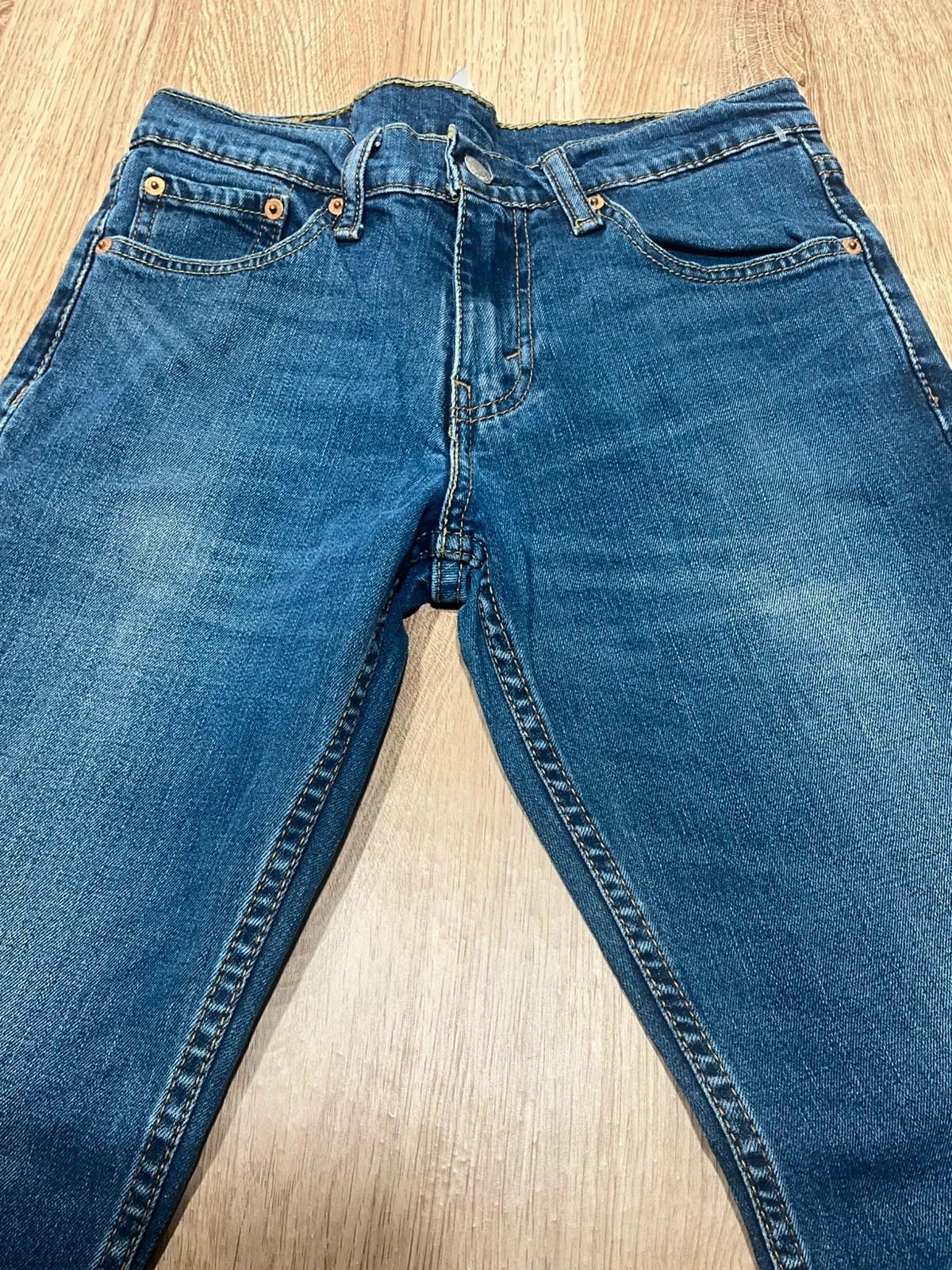 Jean Levi's 511 Slim W29 L30 Preppy 99% Coton Bleu Délavé  Lvh 228 – photo 4